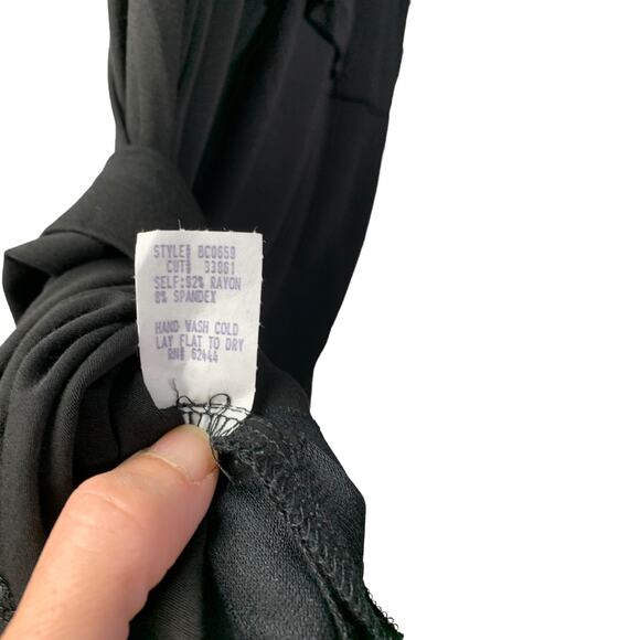 Nicole Miller Studio Maxi Tidal Dress Womens S Sleeveless Scoop Neck NWT $245 - Picture 8 of 8